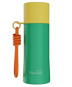 Remix Play Ceramic 420ml/14oz Water Bottle Snap Green