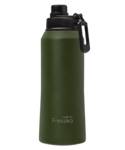 Core Stainless 1L Drink Bottle Khaki