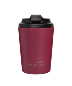 Bino Stainless 227ml/8oz Cup Rouge