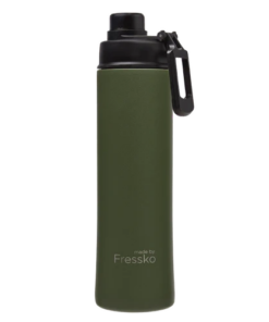Move Stainless 660ml Drink Bottle Khaki