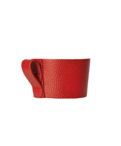 Bino Luxe Leather Sleeve Scarlet