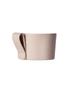 Camino Luxe Leather Sleeve Oat