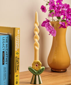 Alternative view of Retro Folk Stoneware Candle Holder