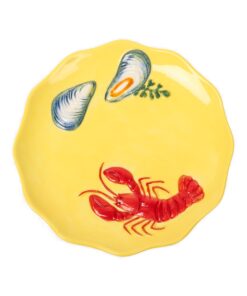 Seaview Stoneware Lobster Plate
