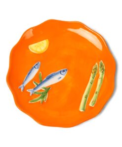 Seaview Stoneware Sardines Plate