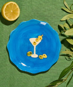 Alternative view of Seaview Stoneware Cocktail Plate
