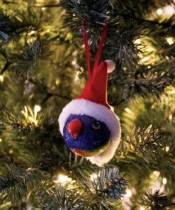 3D Mini Bauble Rainbow Lorikeet