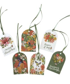 Gift Tag Set Botanical Blooms