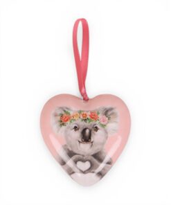 3D Ornament I Heart Koala