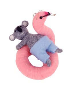 Felt Ornament Flamingo Koala