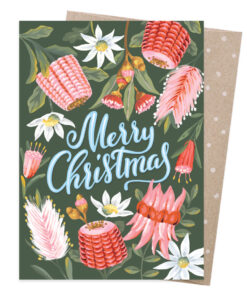 Christmas Card - Christmas Garland (Pack of 6)