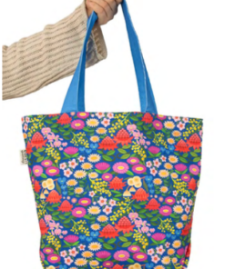 Tote Bag With Pocket - Native Dance