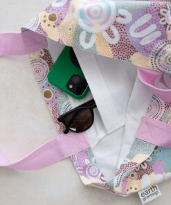 Alternative view of Tote Bag With Pocket - Blessed