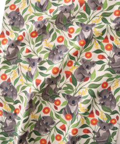 Alternative view of Organic Cotton Tea Towel - Australian Koalas