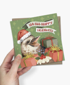 Alternative view of Boxed Christmas Cards (Square) - Happy Kookaburra