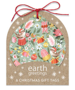 Christmas Gift Tags (Set of 8) - Festive Wrens